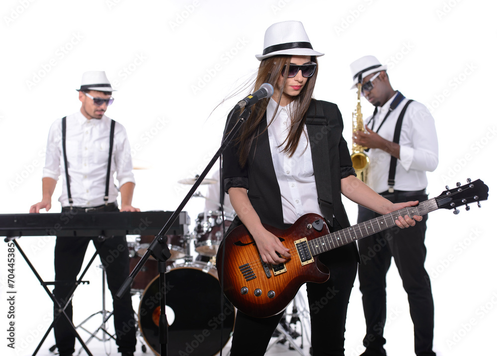 Fototapeta premium Music Band