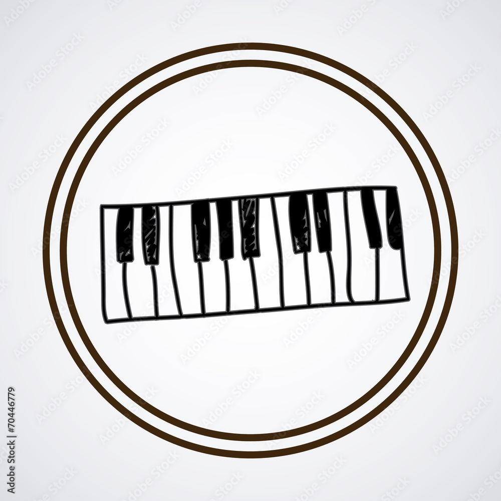 Fototapeta premium Music design