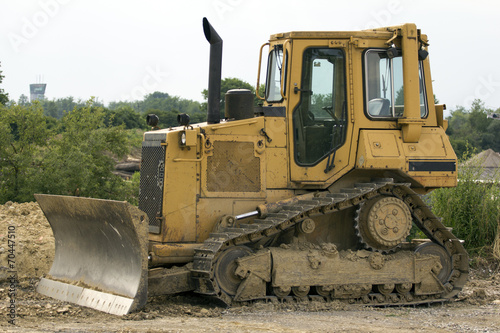 Yellow Bulldozer