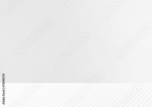 White plastic wall background or texture