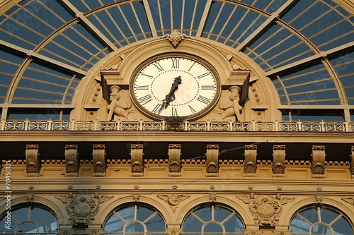 Railway station Keleti in Budapest photo