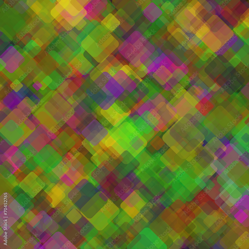 Abstract Geometrical Multicolored Background