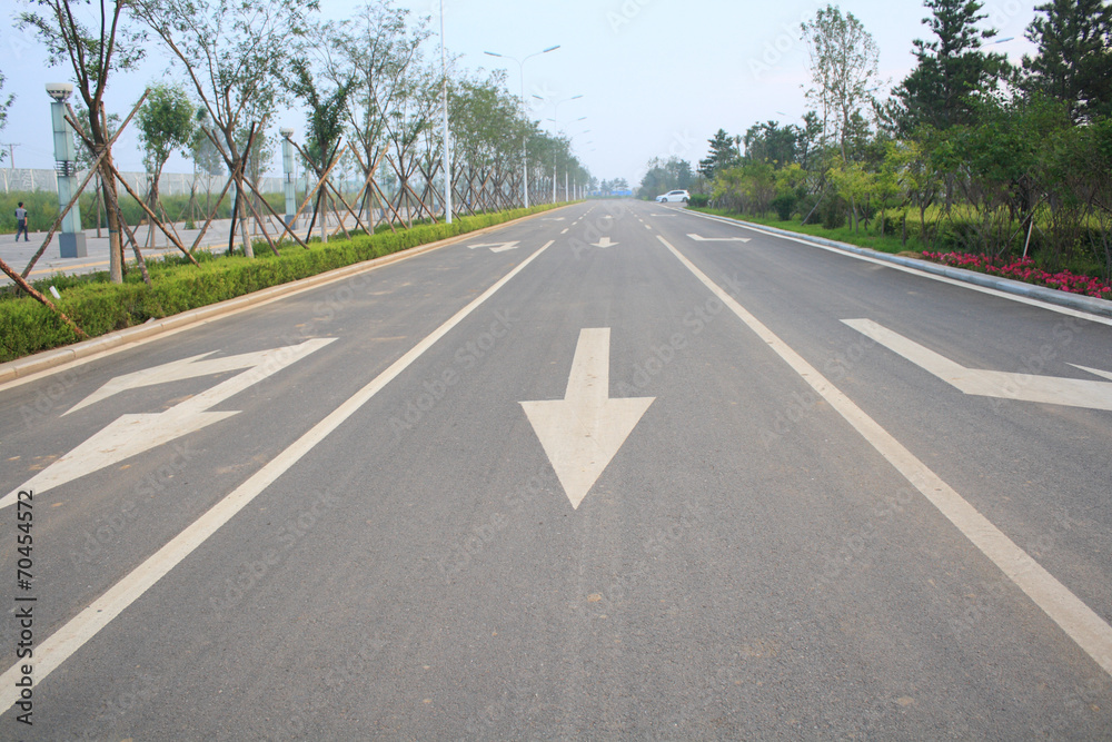 Fototapeta premium Urban roads