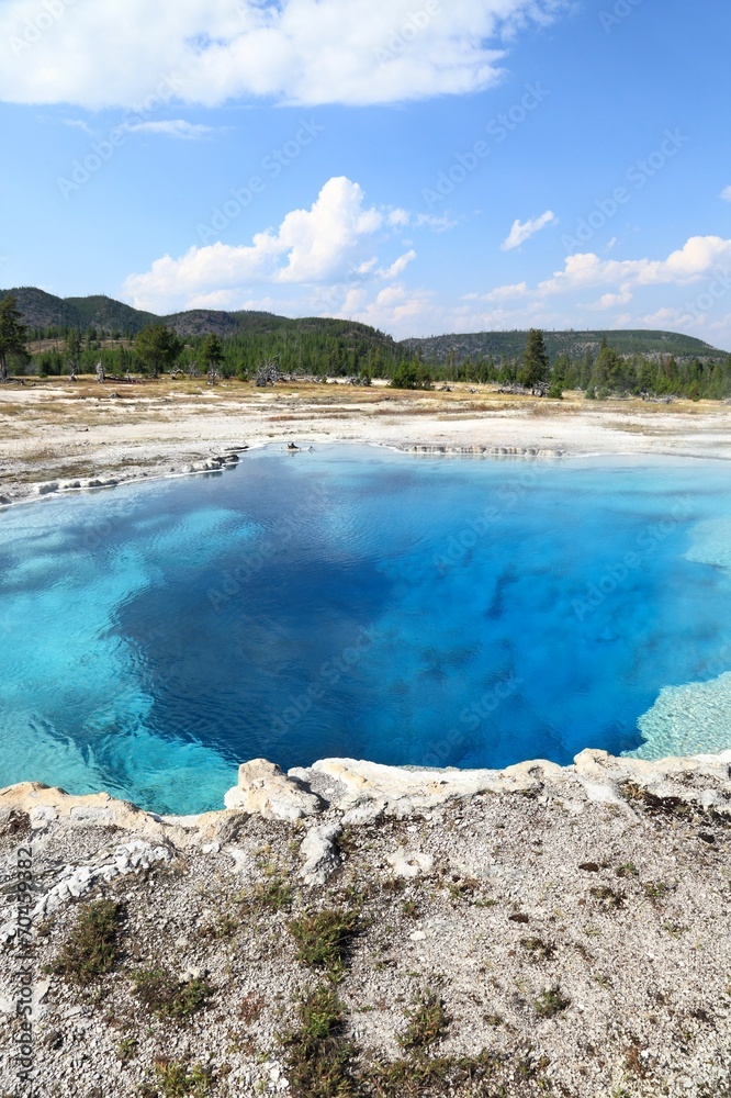 Sapphire Pool, Yellowstone Sapphire Pool, Yellowstone
