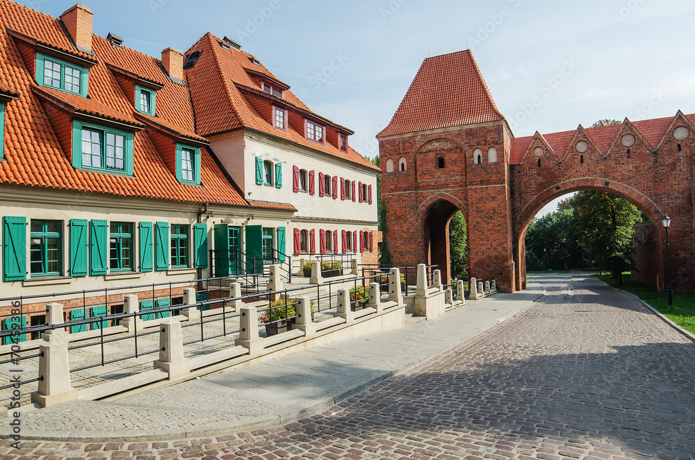 Old town of Torun (Poland)