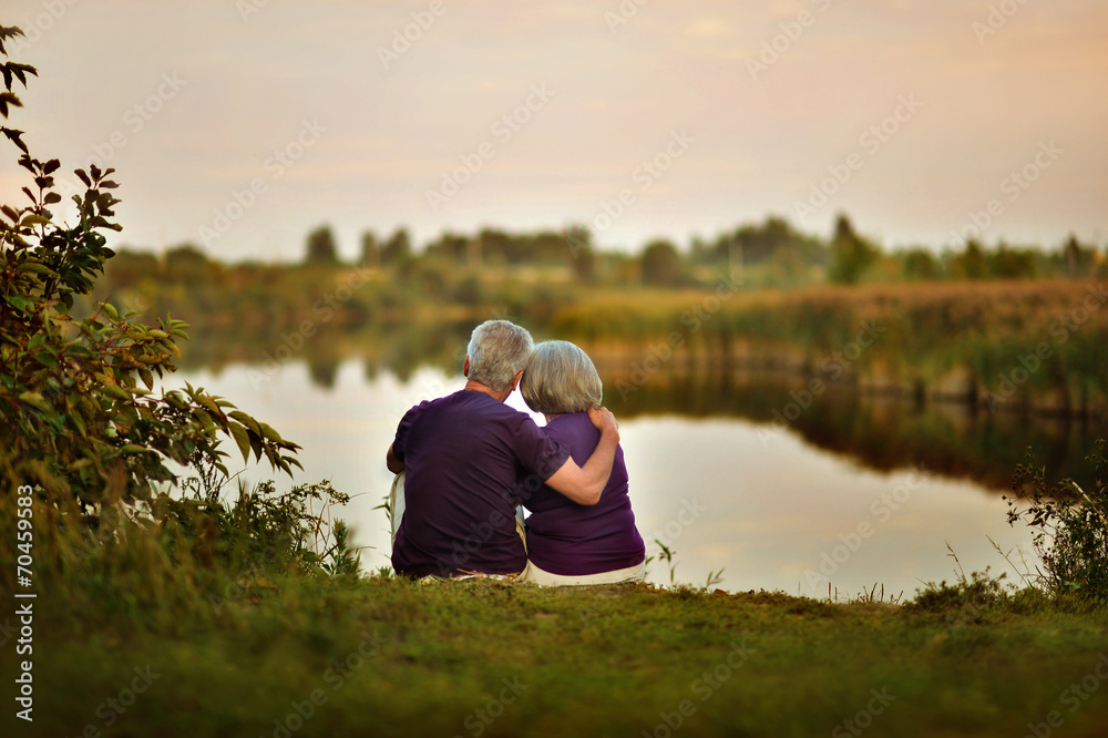 Happy senior couple