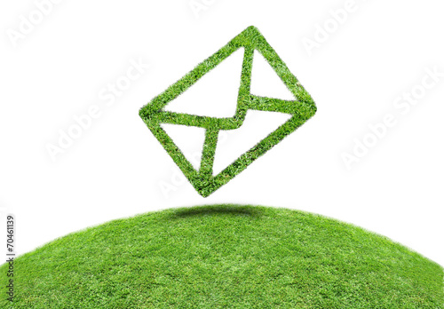 Symbol grass email