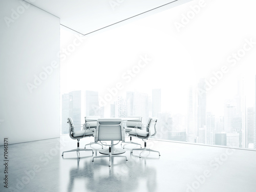 Meeting room with panoramic city view © SFIO CRACHO