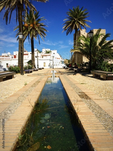 Maurischer Brunnen in Tarifa Andalusien