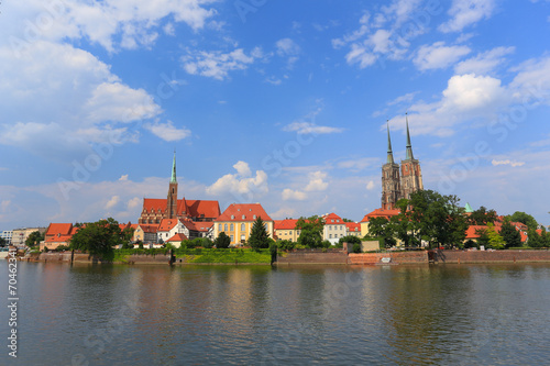 Wrocław - Ostrów Tumski - Panorama