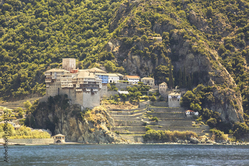 Dionysiou monastery. Holy Mount Athos. photo