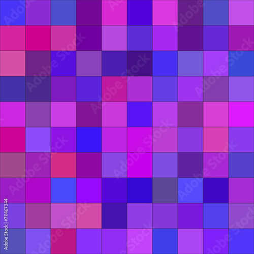 Background with squares. Purple. Raster