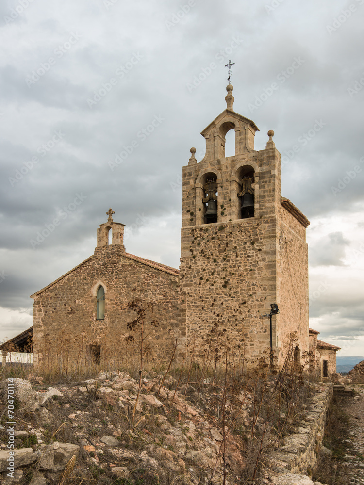 Iglesia de Santa María La Mayor. Moya. Cuenca. España