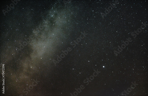 Constellation of the Lyre and our galaxy the Milky Way photo