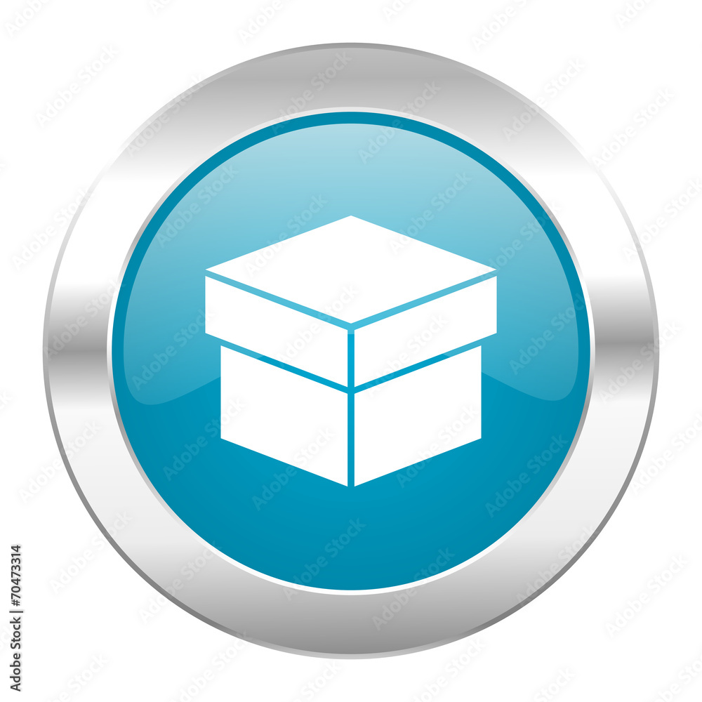 box internet blue icon box internet blue icon