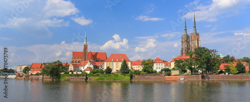 Wrocław - Ostrów Tumski - Panorama
