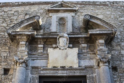 Obraz na płótnie Castello di Caccamo - Palermo, Italia w salonie