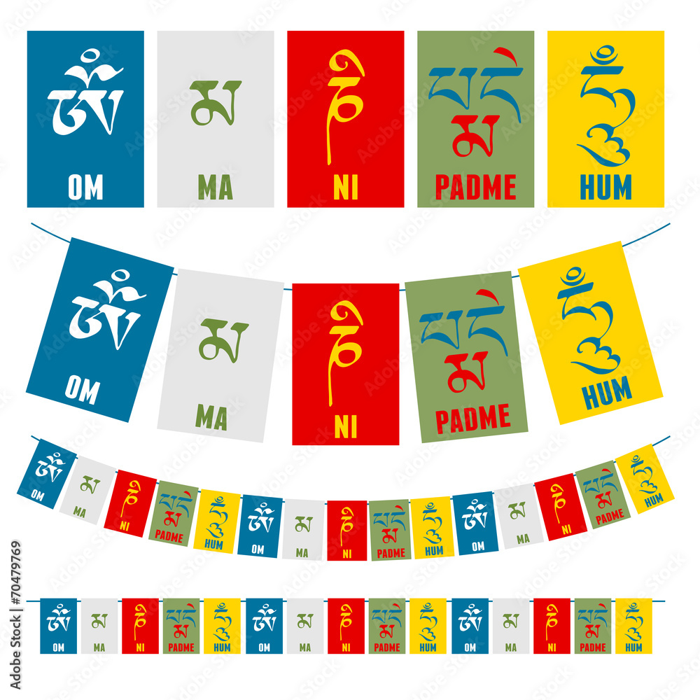 Obraz premium Buddhist Mantra
