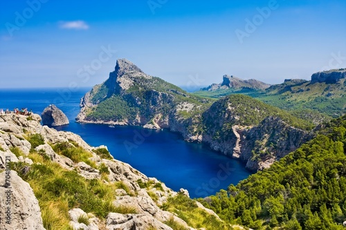 Fototapeta Naklejka Na Ścianę i Meble -  Formentor Landscape, Mallorca, Balearic island, Spain
