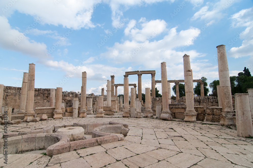 Fototapeta premium Ruins of Jerash, Jordan