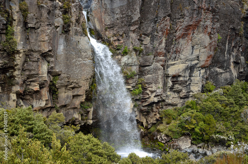 Taranaki waterfall at Togariro walk.