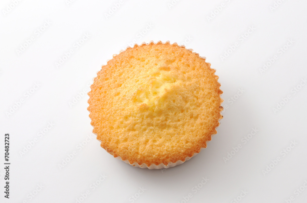マドレーヌ カップケーキ フランスのお菓子 白背景 Stock Photo Adobe Stock