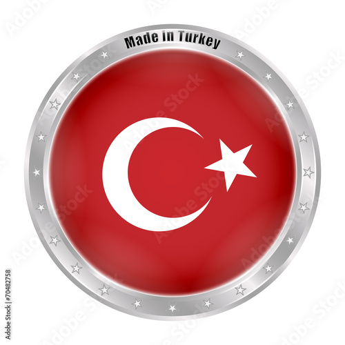 Türk Bayrağı - Rozet - 3