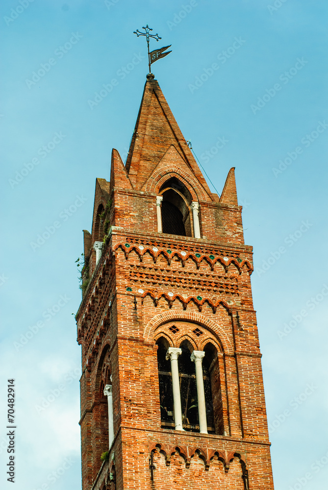 Fototapeta premium Campanile della Chiesa di San Francesco, Pisa