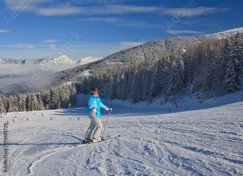 Ski resort Schladming . Austria photo