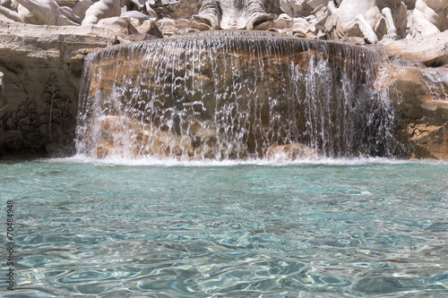 Rome, Italy - famous Trevi Fountain (Italian: Fontana di Trevi)