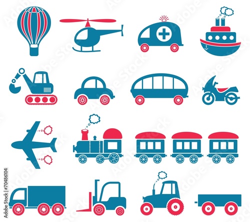 Transport icons