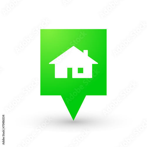 tooltip with a house