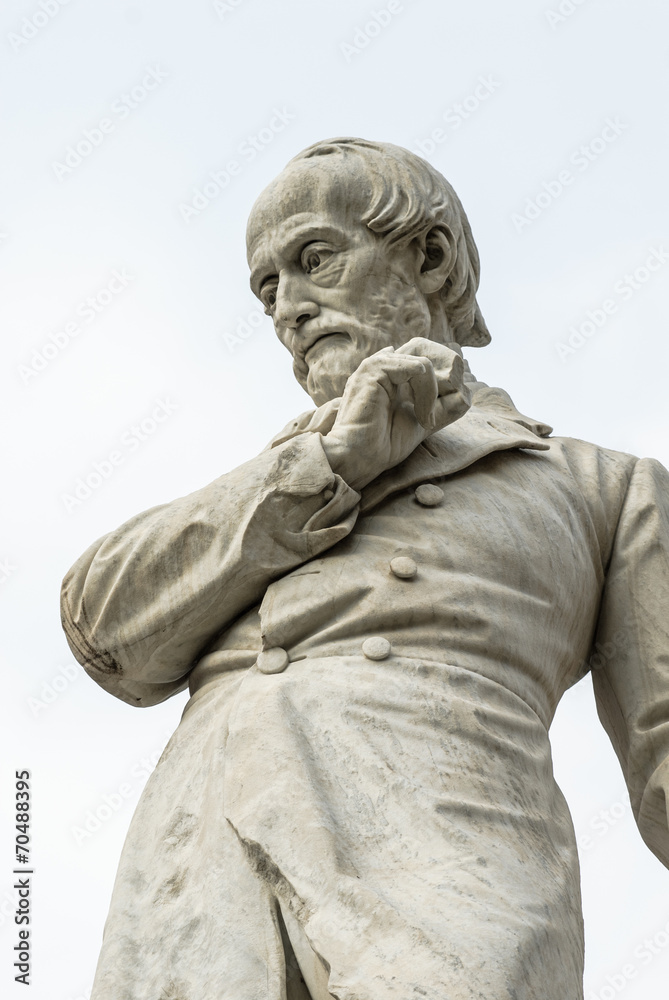 Statua di Giuseppe Mazzini, risorgimento, Pisa