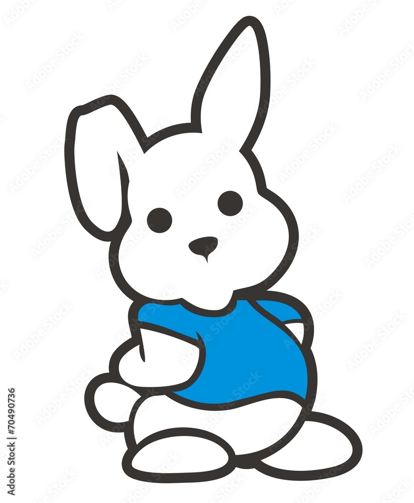 rabbit cool cartoon rabbit cool cartoon