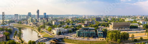 Panorama of Vilnius - Lithuania