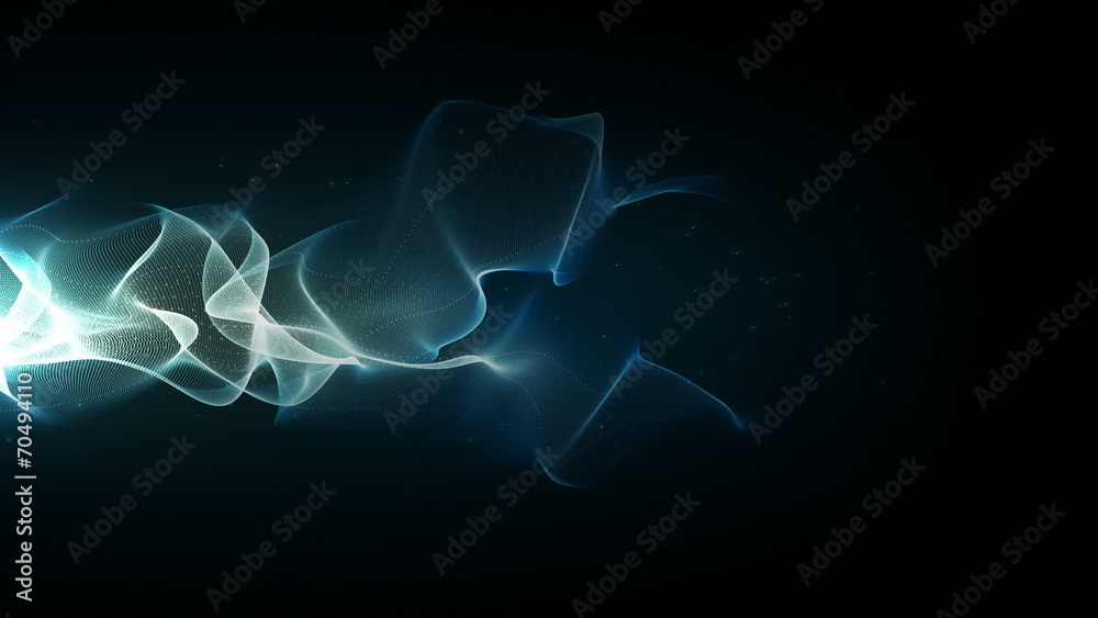Electric Fire Blue Side View