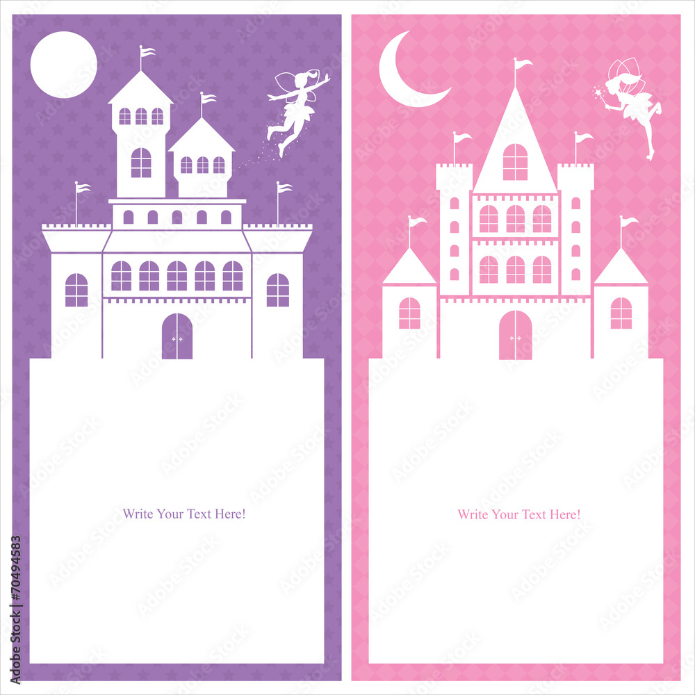 fairy and kingdom card