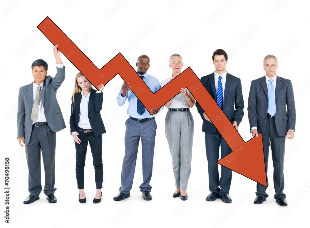 Group of Business People on Economic Crisis Group of Business People on Economic Crisis