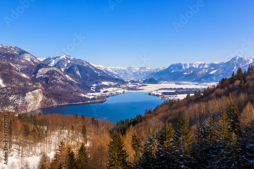 Mountains ski resort St. Gilgen Austria © Nikolai Sorokin