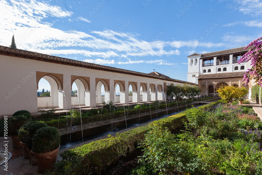 Fototapeta premium alhambra fortress.