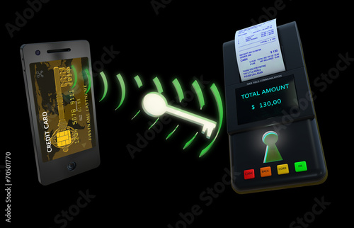 NFC. Near Field Communication. Mobile Payment photo