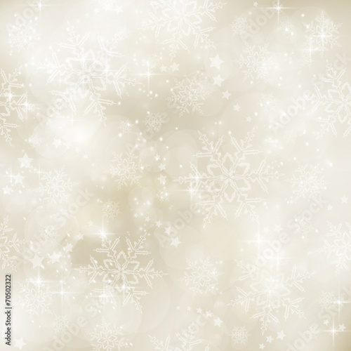 Soft and blurry sepia tone Winter, Christmas pattern