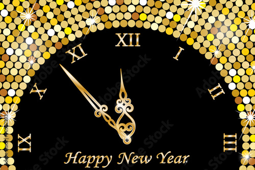 New Year Clock