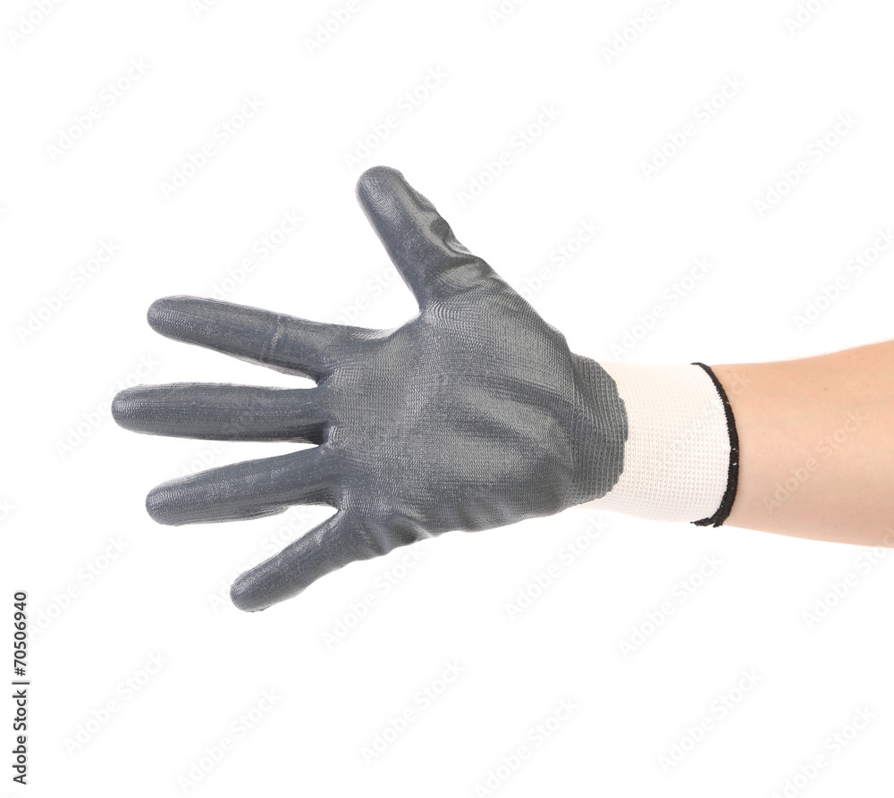 Obraz premium Hand with open palm.