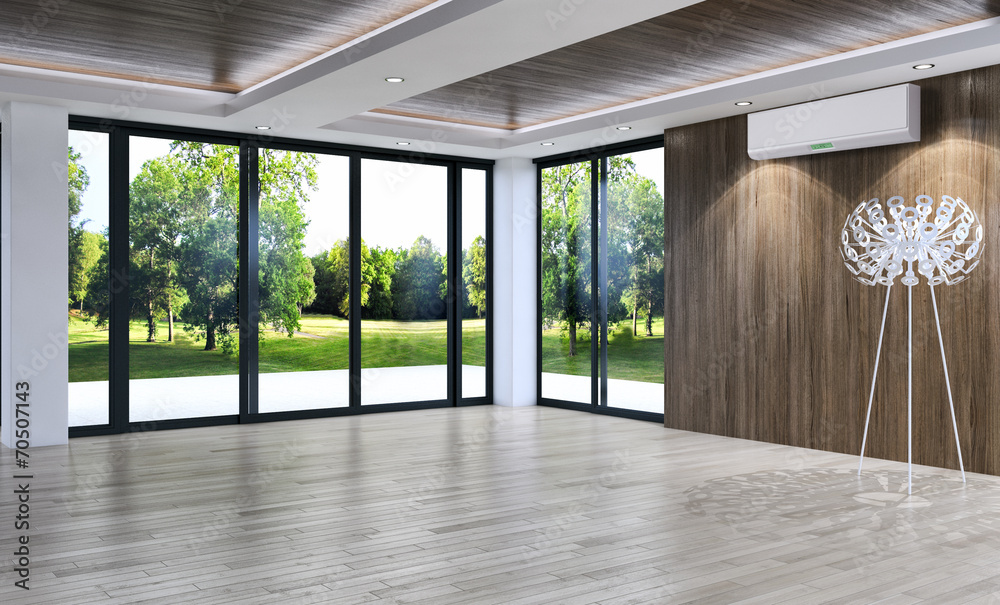 Fototapeta premium Interno con aria condizionata