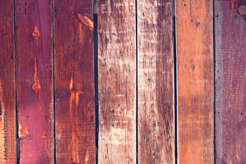 Colorful Old Wood Background - Pink