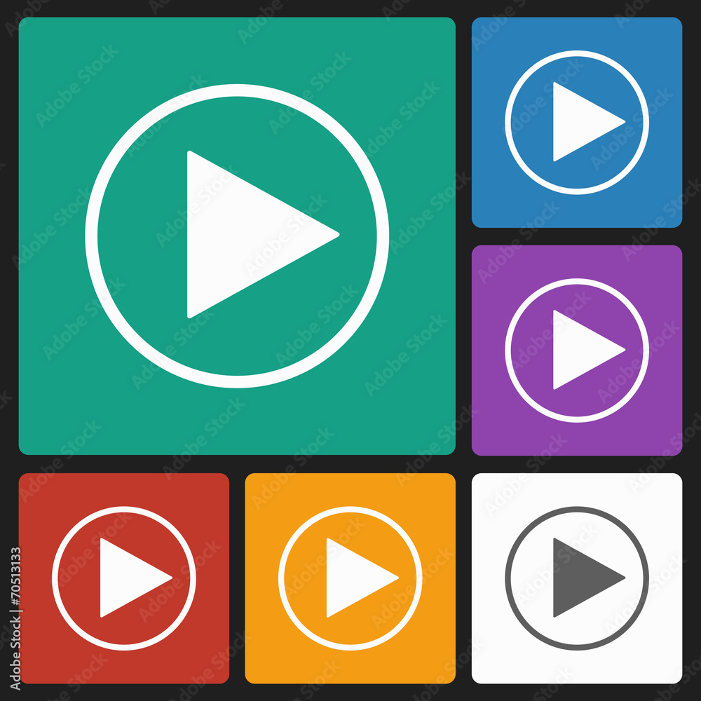 play button icon play button icon