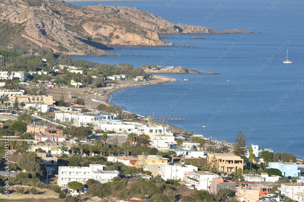 View of Kefalos on Kos island