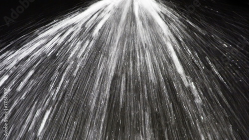 Fire alarm, sprinkler sprinkling water