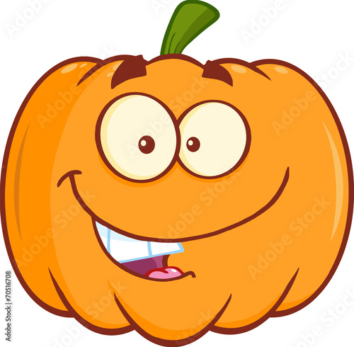 Wallpaper Mural Funny Halloween Pumpkin Mascot Character Torontodigital.ca